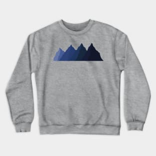 Blue Mountain Crewneck Sweatshirts for Sale TeePublic